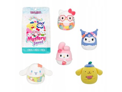 SQUISHMALLOWS - Little Plush 12.5cm Hello Kitty Assort. 9pcs