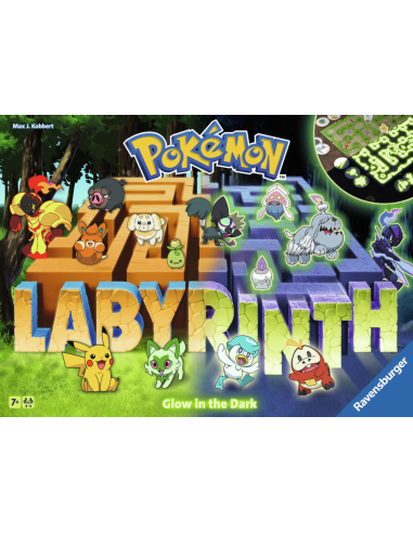 POKEMON - Jeu de Plateau Labyrinth Glow In The...