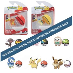 POKEMON - Clip 'N' Go - Assortment 6 pcs