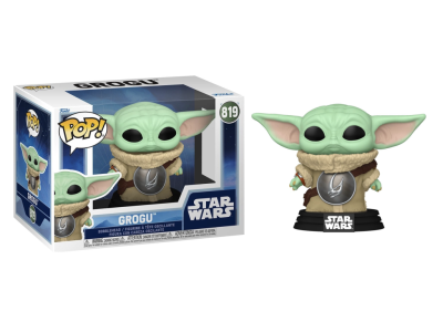 MANDALORIAN & GROGU - POP Star Wars N° 819 - Grogu