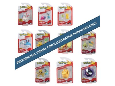 POKEMON - Battle Figure Packs - Assortment 6 pcs