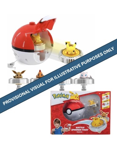 POKEMON - Battle Spinner Pack - Assortment 6 pcs