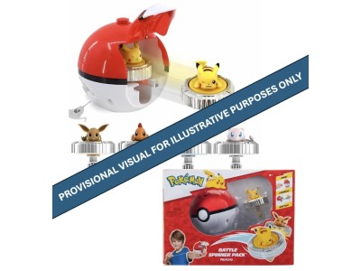 POKEMON - Battle Spinner Pack - Assortment 6 pcs