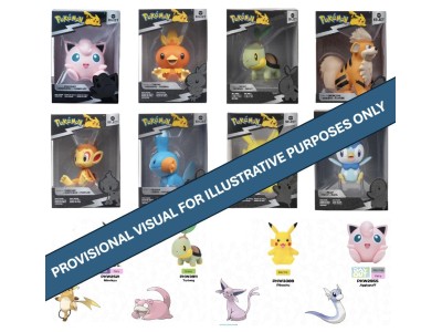 POKEMON - Figure Pack (Vinyl Figure 4" Assortment 4 pcs)