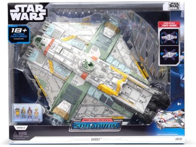 STAR WARS- Feature Vehicle (9" Vehicle & Figure) - The Ghost (Rebels)