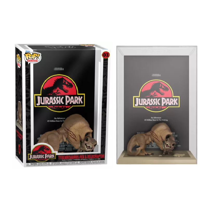 JURASSIC PARK - POP Movie Poster NÂ°03 43x28x14