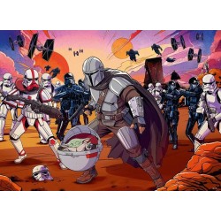 THE MANDALORIAN - La Confrontation - Puzzle 200P XXL 2