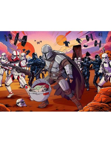 THE MANDALORIAN - La Confrontation - Puzzle...