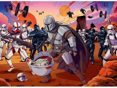 THE MANDALORIAN - La Confrontation - Puzzle 200P XXL
