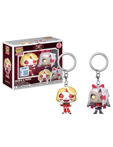 HAZBIN HOTEL - Pocket Pop Keychains 2 Pack-...
