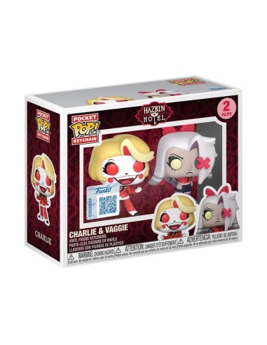 HAZBIN HOTEL - Pocket Pop Keychains 2 Pack-...