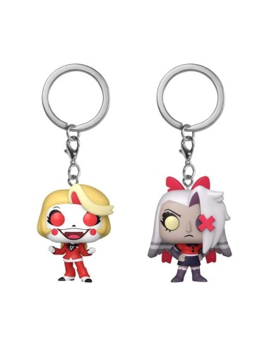 HAZBIN HOTEL - Pocket Pop Keychains 2 Pack-...