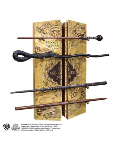 HARRY POTTER - Présentoir 4 baguettes - La...