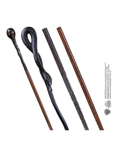 HARRY POTTER - Présentoir 4 baguettes - La...