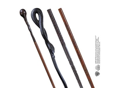 HARRY POTTER - Présentoir 4 baguettes - La carte du maraudeur