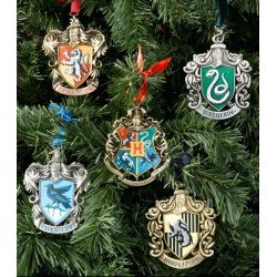 HARRY POTTER - Set de 5 ornements de Noël