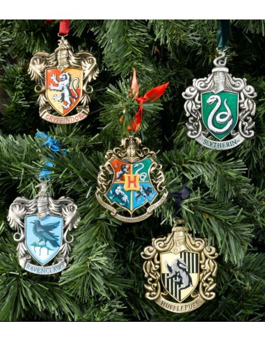 HARRY POTTER - Set de 5 ornements de Noël