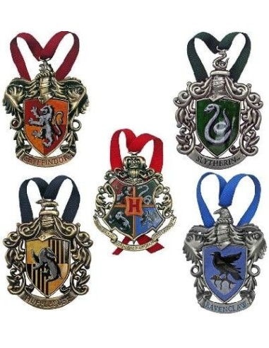 HARRY POTTER - Set de 5 ornements de Noël