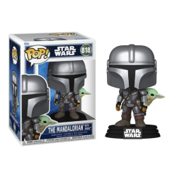 MANDALORIAN & GROGU - POP Star Wars N° 818 - Mandalorian...