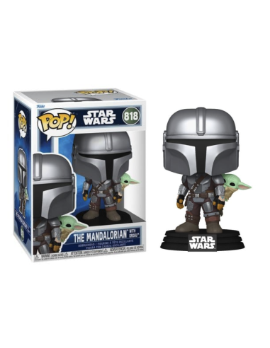 MANDALORIAN & GROGU - POP Star Wars N° 818 -...