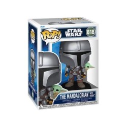 MANDALORIAN & GROGU - POP Star Wars N° 818 - Mandalorian... 2