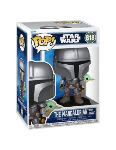 MANDALORIAN & GROGU - POP Star Wars N° 818 -...