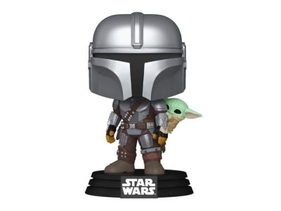 MANDALORIAN & GROGU - POP Star Wars N° 818 - Mandalorian Avec Grogu