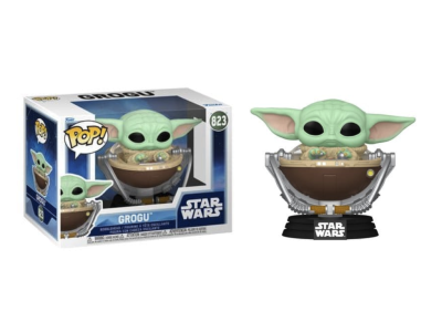 MANDALORIAN & GROGU - POP Star Wars N° 823 - Grogu