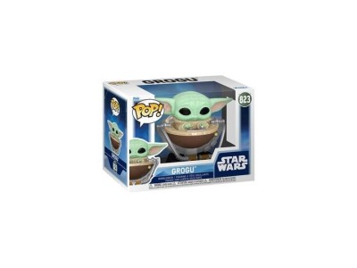 MANDALORIAN & GROGU - POP Star Wars N° 823 - Grogu