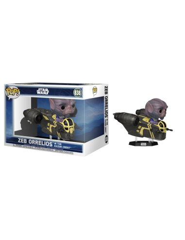 MANDALORIAN & GROGU - POP Ride DLX N° 838 - Zeb...
