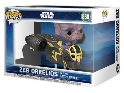 MANDALORIAN & GROGU - POP Ride DLX N° 838 - Zeb Orrelios