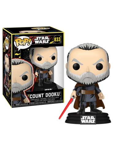 MAY THE FOURTH - POP N° 833 - Comte Dooku (Retro)