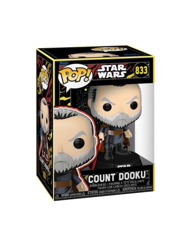 MAY THE FOURTH - POP N° 833 - Comte Dooku (Retro)