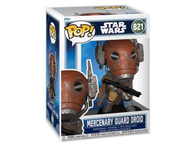 MANDALORIAN & GROGU - POP Star Wars N° 821 - Mercenary Guard Droid