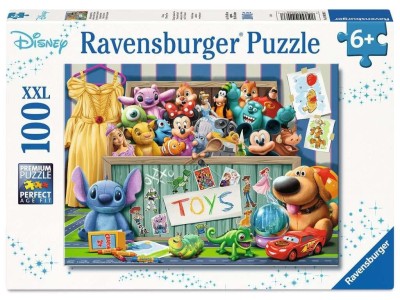 DISNEY - Le Coffre à jouets magique - Puzzle 100P