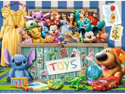 DISNEY - Le Coffre à jouets magique - Puzzle 100P