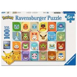 POKEMON - Portraits de Pokémon - Puzzle 100P