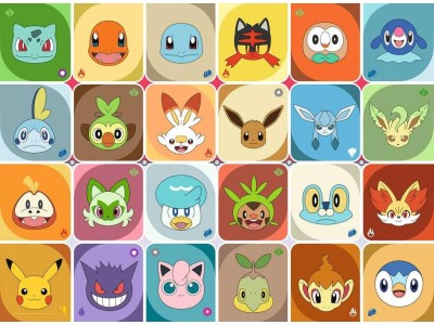 POKEMON - Portraits de Pokémon - Puzzle 100P