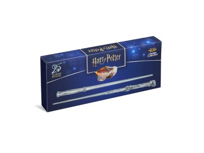 HARRY POTTER -Coffret Anniversaire - Pierre Philosophale & 2 Baguettes