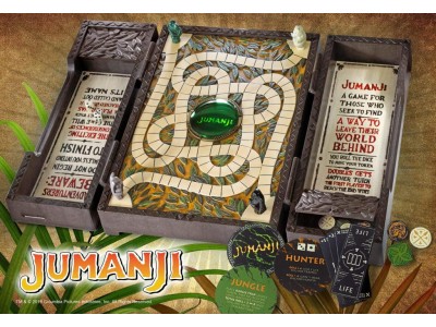 JUMANJI - Réplique de collection du plateau de jeu Jumanji 'ONLY UK'