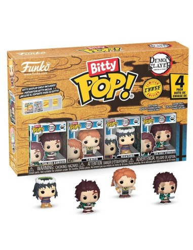 DEMON SLAYER - Bitty Pop 4 Pack 2.5cm - Tanjiro