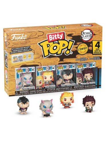 DEMON SLAYER - Bitty Pop 4 Pack 2.5cm - Inosuke
