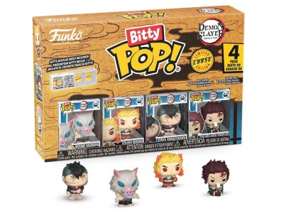 DEMON SLAYER - Bitty Pop 4 Pack 2.5cm - Inosuke