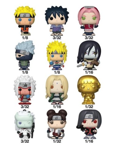 NARUTO SHIPPUDEN - Mystery Bitty Pop (Box 32...