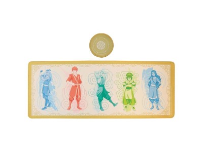 AVATAR LE DERNIER MAITRE DE L'AIR - Tapis de Bureau XL + 1 Sous-Verre