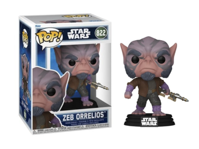 MANDALORIAN & GROGU - POP Star Wars N° 822 - Zeb Orrelios