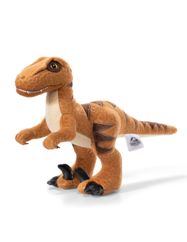 JURASSIC PARK - Vélociraptor - Peluche 25cm