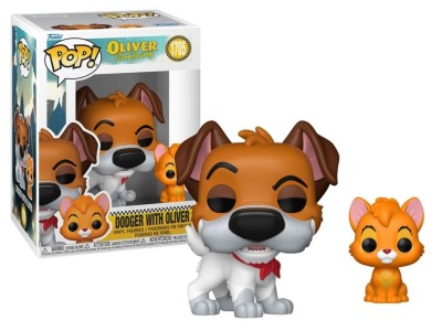 OLIVER & COMPANY - POP & Buddy N° 1705 - Dodger avec Oliver avec Chase