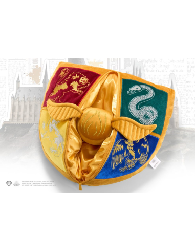 HARRY POTTER - Blason de Poudlard et Vif d'or -...