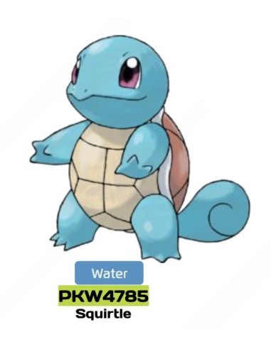 POKEMON - Squirtle W18 - Peluche 30cm